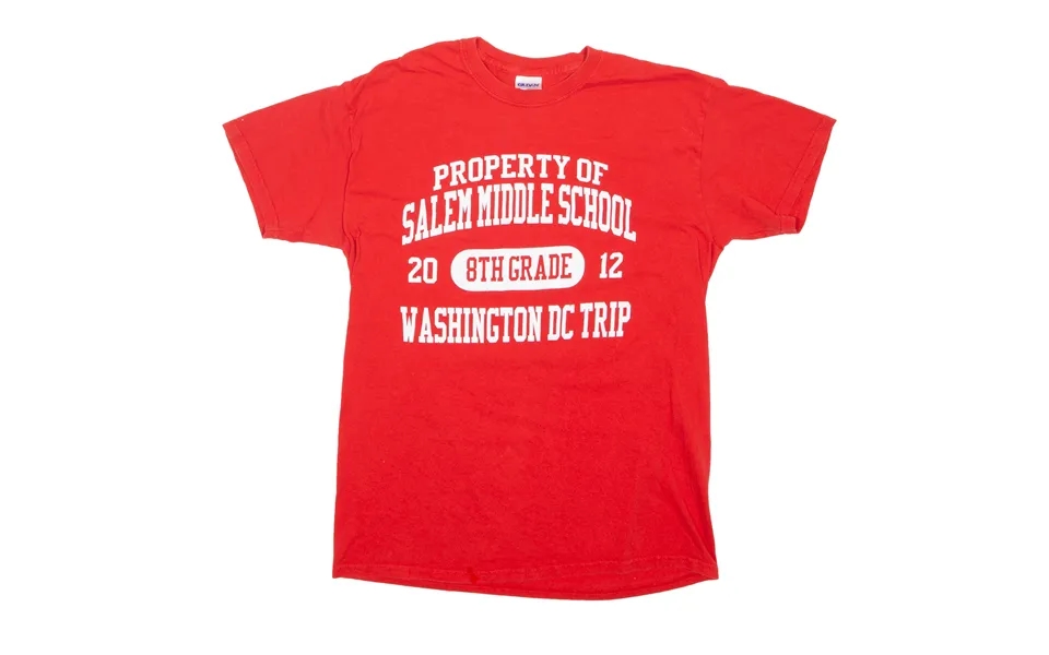 Gildan Washington Dc Usa T-shirt Red Short Sleeve Boys M