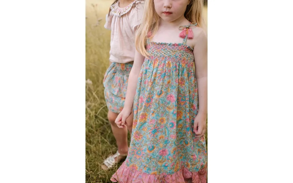 Girl Dress Marceline - Water Flower Pink Size 2 Years