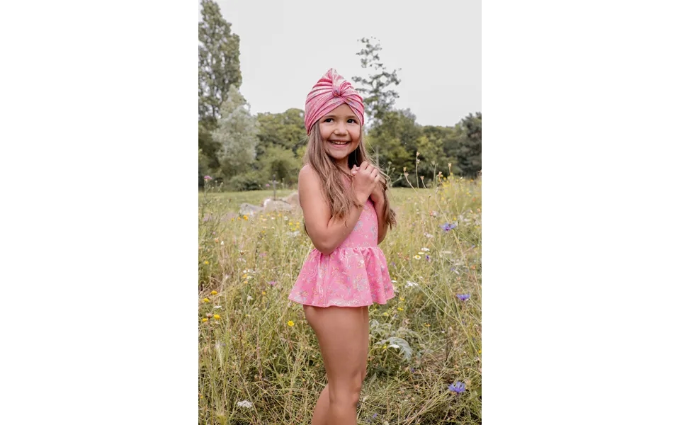 Girl Swimsuit - Pink Mallow Romance Size 18 Months