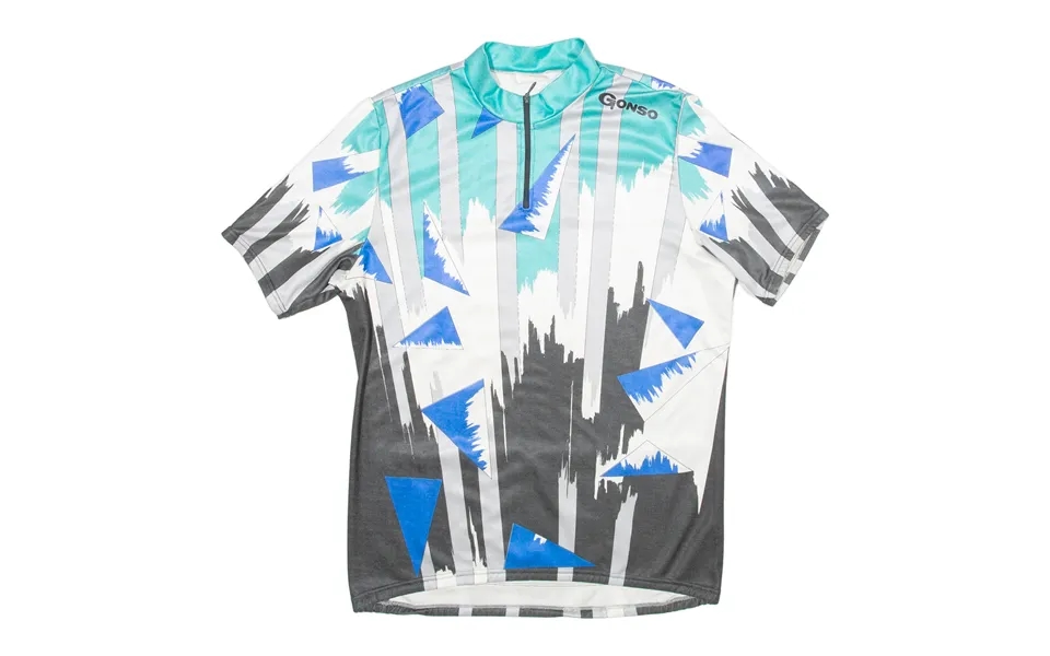 Gonso Cycling Shirt Mens Jersey Green 1 4 Zip M