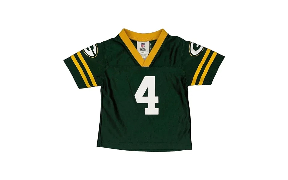 Green Bay Packers, Age 18 Months Nfl Football Jersey - 2xs Green Polyester