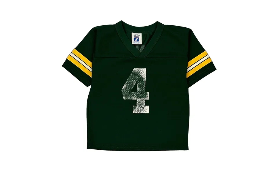 Green Bay Packers, Age 4 Logo Athletics Football Jersey - Small Green Polyester