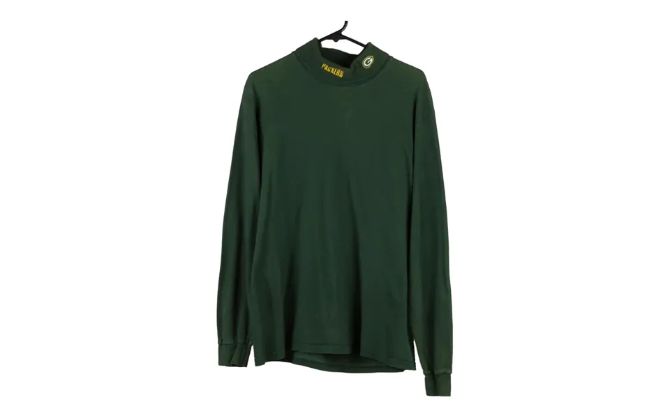 Green Bay Packers Fruit Of The Loom Rollneck - Medium Green Cotton