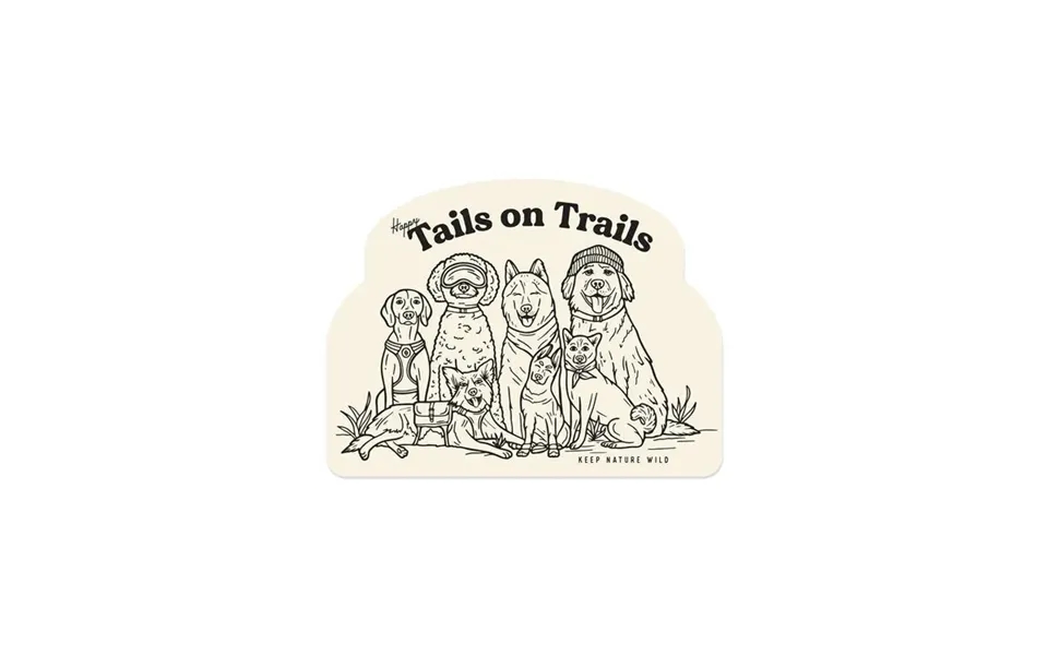 Happy Tails Sticker