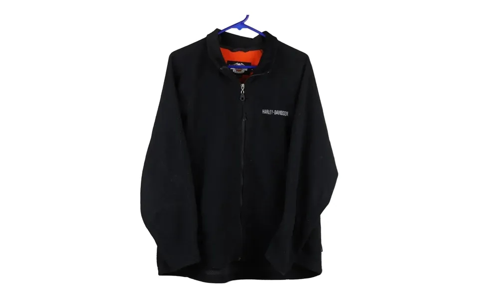 Harley Davidson Fleece - Large Navy Polyester