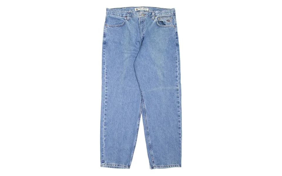 Harley Davidson Mens Jeans Blue Regular Tapered W34 L30