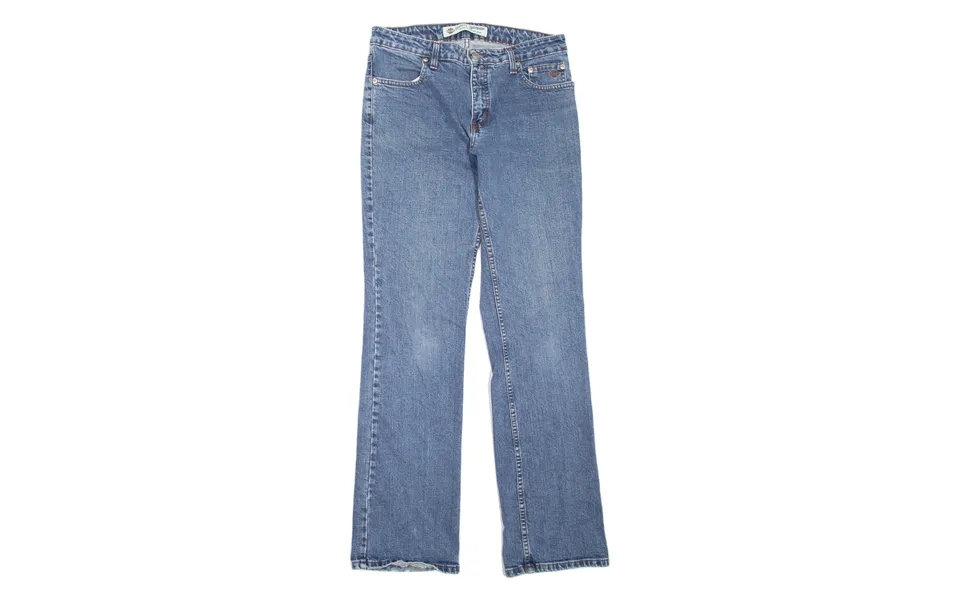 Harley Davidson Womens Jeans Blue Regular Bootcut W30 L33