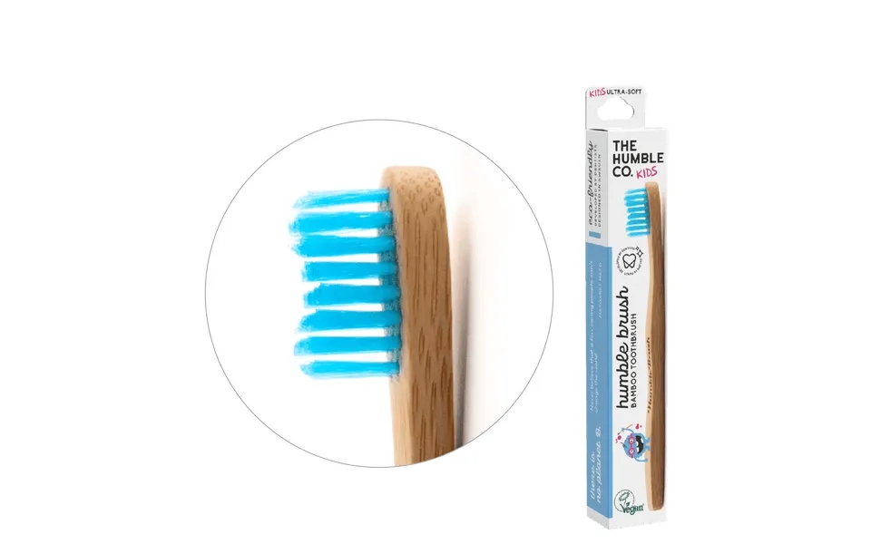 Humble Brush Kids - Blue, Ultra-soft Bristles