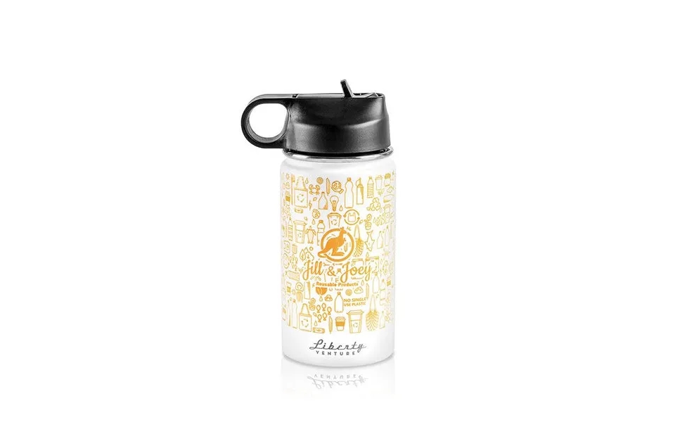 Jill And Joey 12oz Insulated Bottle