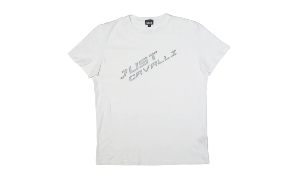 Just Cavalli T-shirt White Short Sleeve Womens L