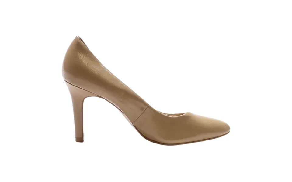 Kelly & Katie Pump Heels Beige Leather Womens Uk 7