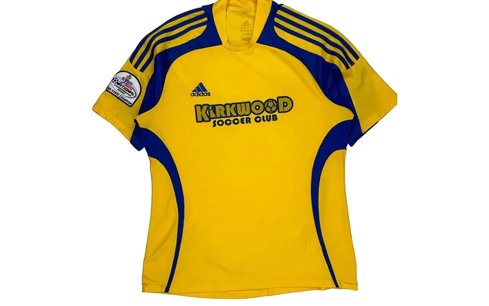 Kirkwood Soccer Club Adidas Football Shirt - Large Yellow Polyester