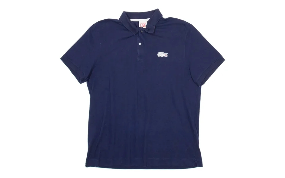 Lacoste Live Mens Polo Shirt Blue M