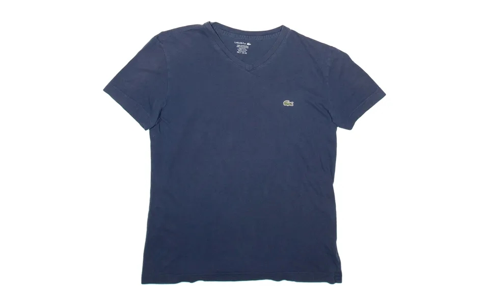 Lacoste Mens T-shirt Blue Xs