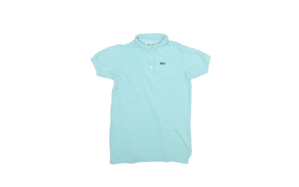 Lacoste Polo Shirt Blue Short Sleeve Girls M