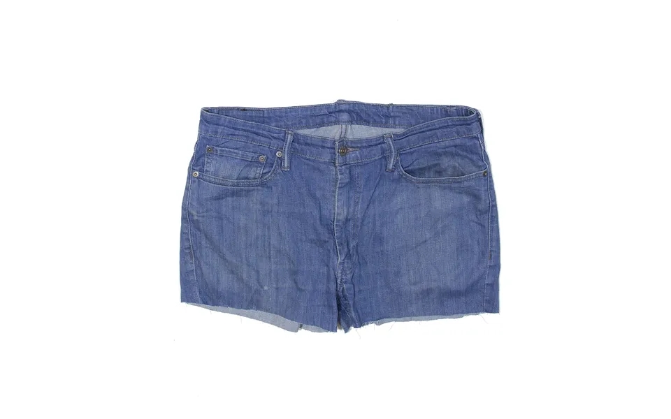Levi's 511 Cut Off Blue Regular Denim Shorts Womens L W36