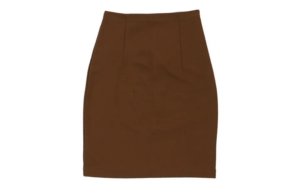 Line Exclusive Mini Mini Skirt - 22w Uk 2 Brown Wool Blend