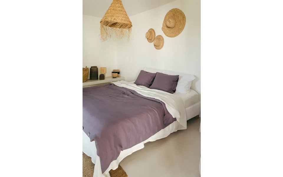 Linen Duvet Cover In Dusty Lavender Size Eu King Ikea