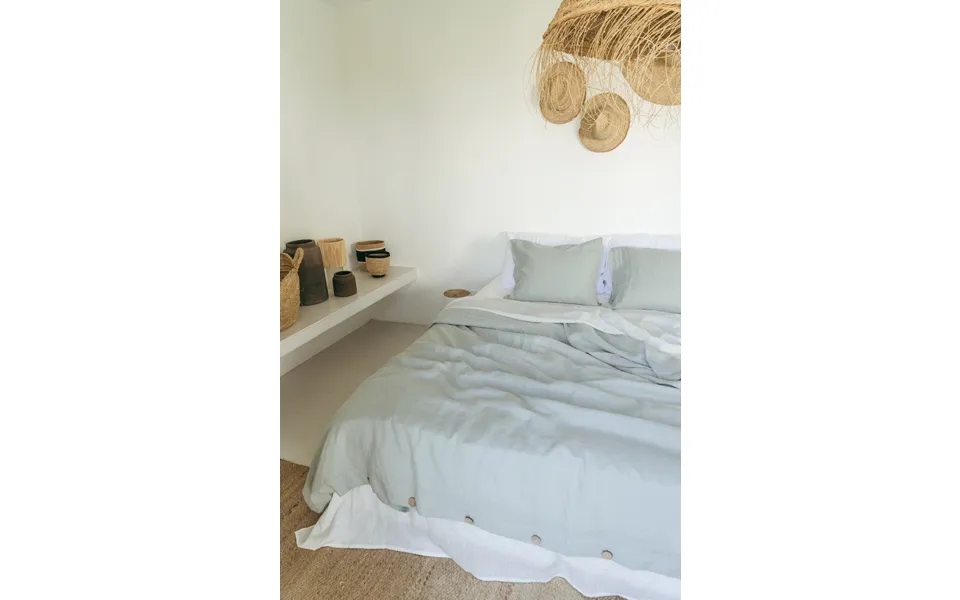 Linen Duvet Cover In Sage Green Size Ikea Single