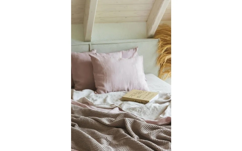 Linen Pillowcase In Dusty Rose Size Us Queen