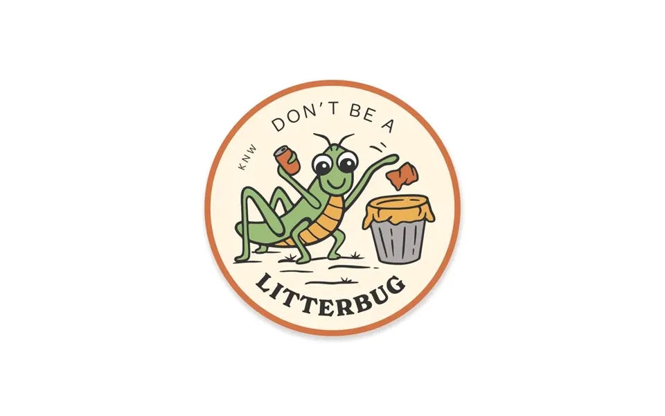 Litterbug Sticker