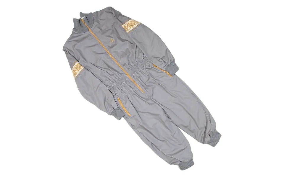 Loffler Boys Ski Suit Grey Wool Relaxed M W24 L17