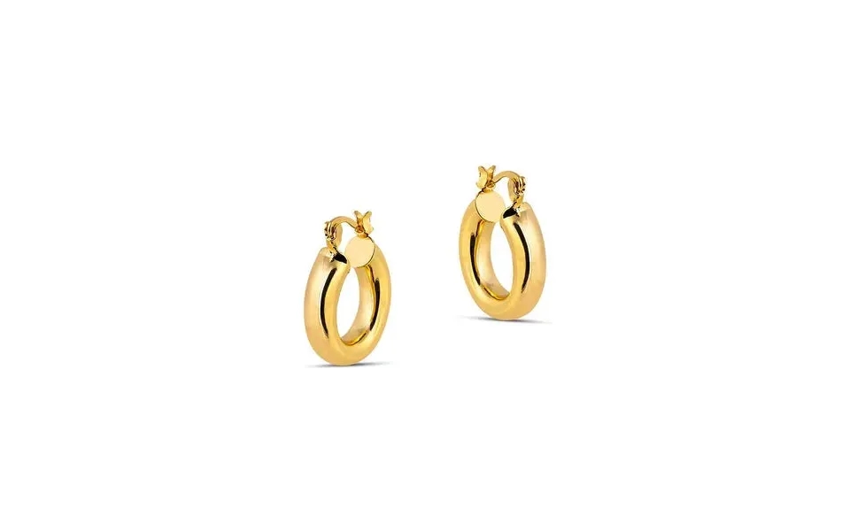 Lola Chubby Round Hoop Earrings