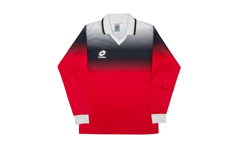 Lotto Jersey Red Collared Long Sleeve Mens Xxs