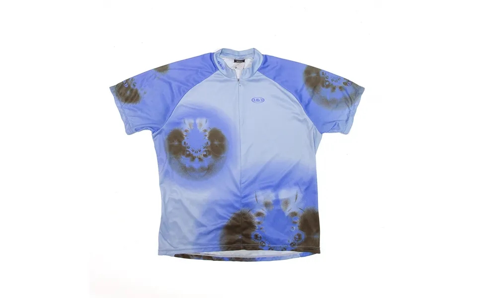 Louis Garneau Cycling Jersey Blue Short Sleeve Womens Xl