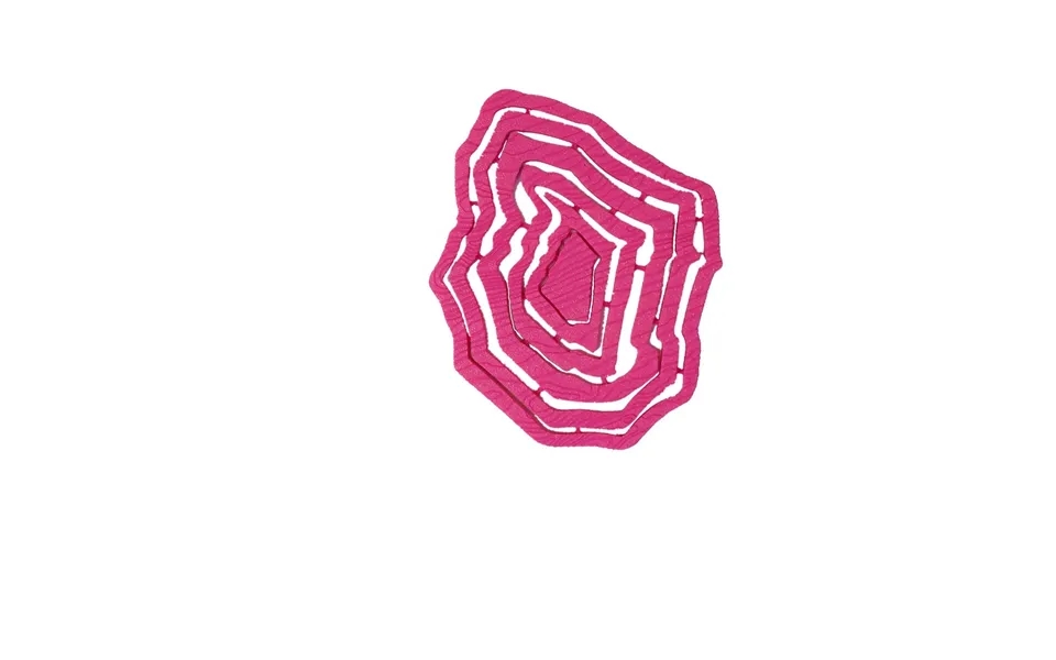 Love Hero 3d Printed Brooch In Pink Color Cattleya