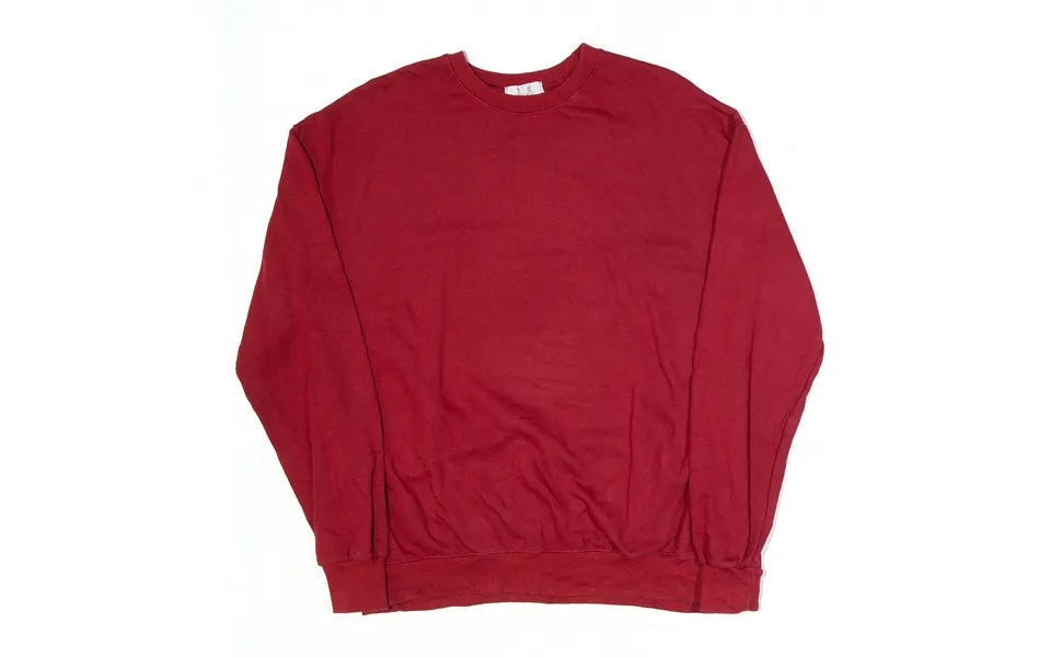 Menswear Store Sweatshirt Maroon Mens L