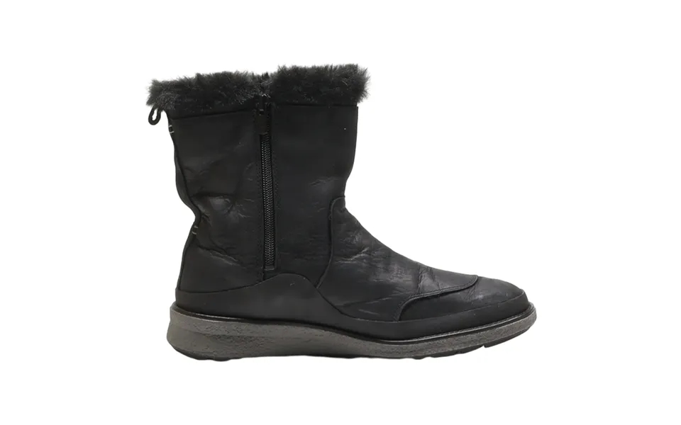 Merrell Snow Boots Black Leather Womens Uk 5.5