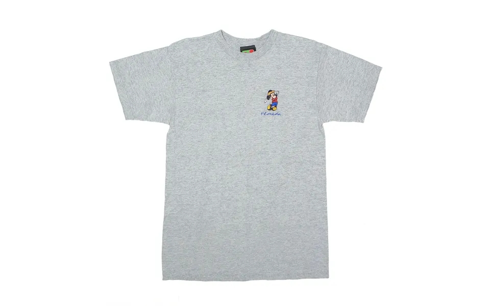 Mickey Unlimited Mickey Mouse Golf Florida T-shirt Grey Short Sleeve Mens Xs