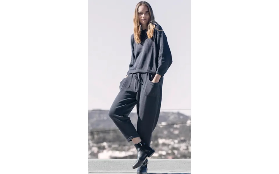 Mimi Hand Knit Suit - Graphite Size Medium