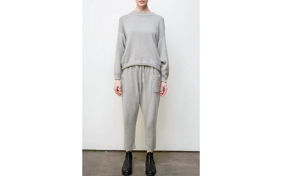 Mimi Hand Knit Suit - Grey Size Medium