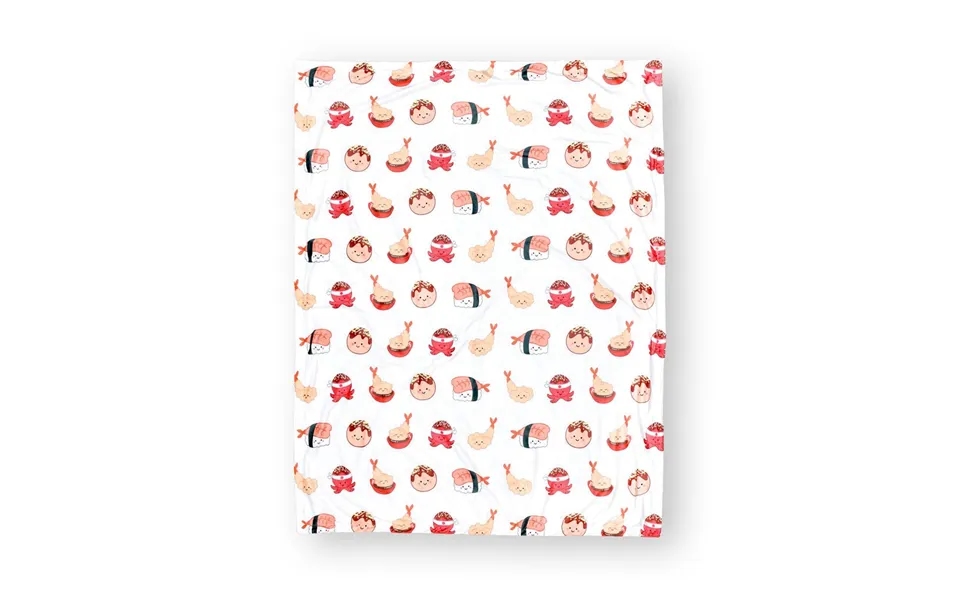 Minky Fleece Sensory Baby Blanket - Izakaya