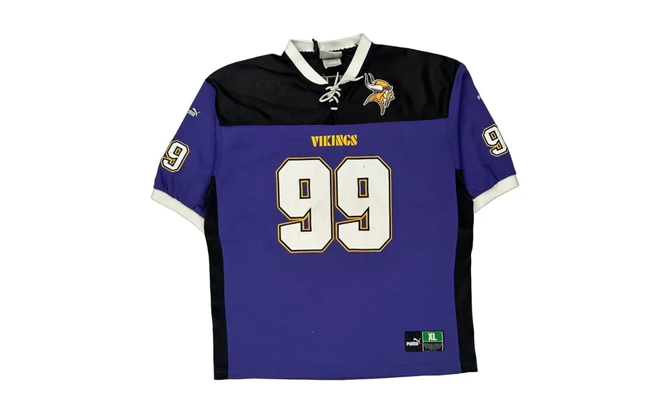 Minnesota Vikings Puma Nfl Jersey - Xl Purple Polyester