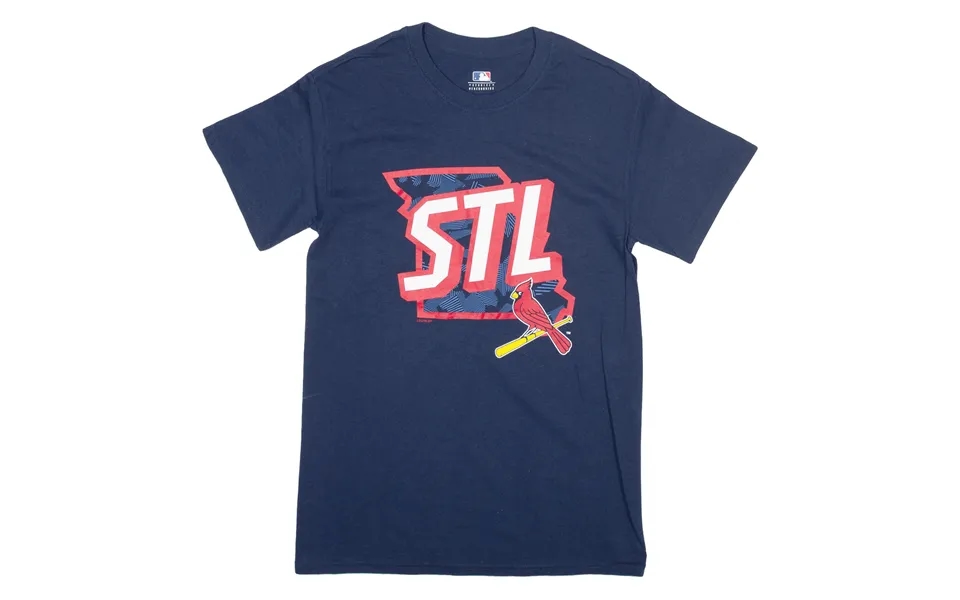 Mlb St Louis Cardinals Usa T-shirt Blue Short Sleeve Mens S