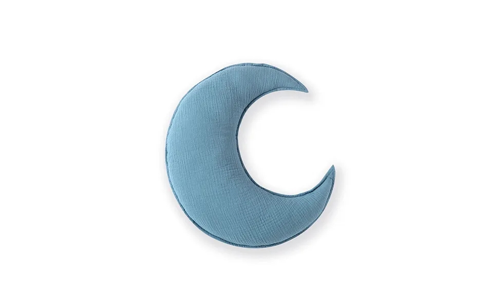 Moon Cushion- Teal Blue