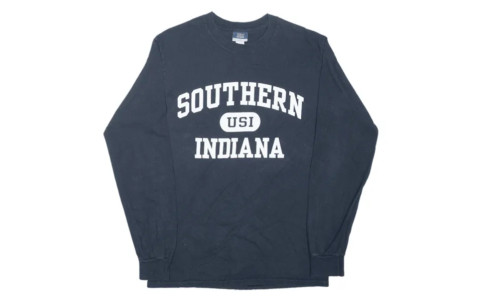 Mv Sport Southern Indiana University Usa T-shirt Black Long Sleeve Mens S