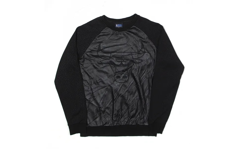 Nba Chicago Bulls Basketball Sports Sweatshirt Black Usa Womens L