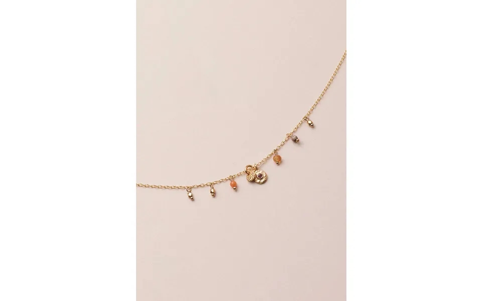 Necklace Mini Loop Tourmaline-rose Color Tourmaline Rose Size U