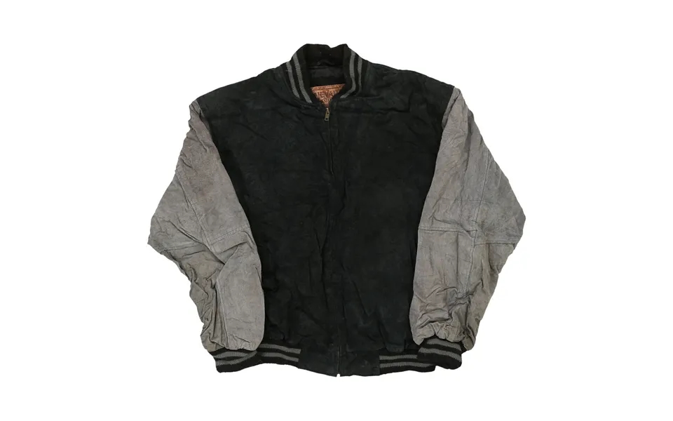Nevada Jeanswear Suede Jacket - Small Black Leather