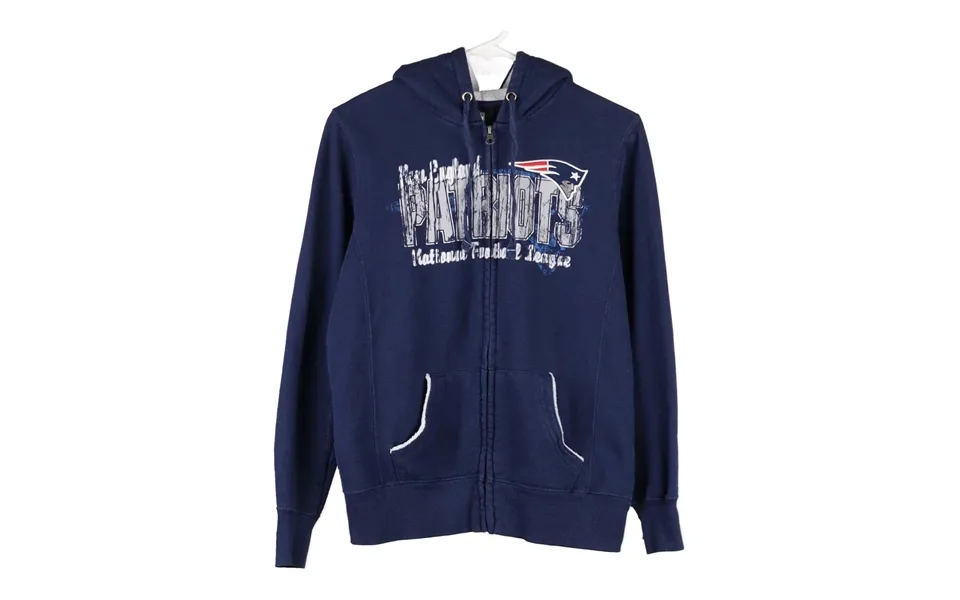 New England Patriots Nfl Hoodie - Small Blue Cotton