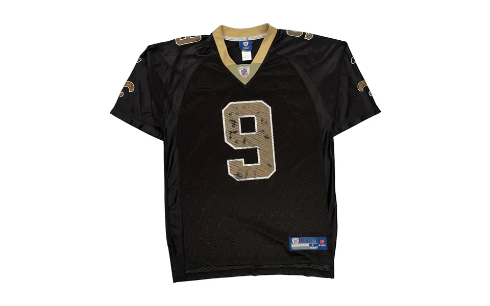 New Orleans Saints Reebok Nfl Jersey - Large Black Nylon