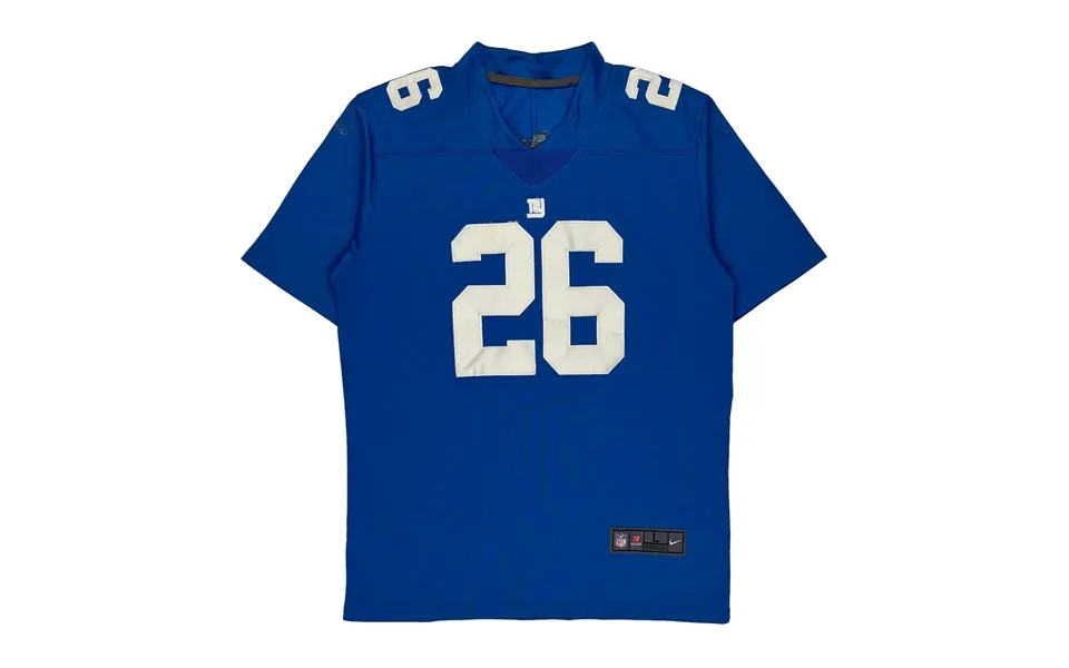 New York Giants Nike Nfl Jersey - Large Blue Polyester
