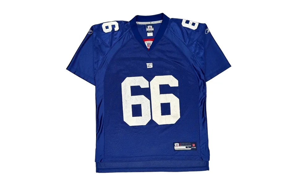 New York Giants Reebok Nfl Jersey - Large Blue Nylon