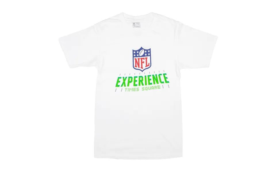 Nfl Experience Time Square Usa T-shirt White Short Sleeve Mens S