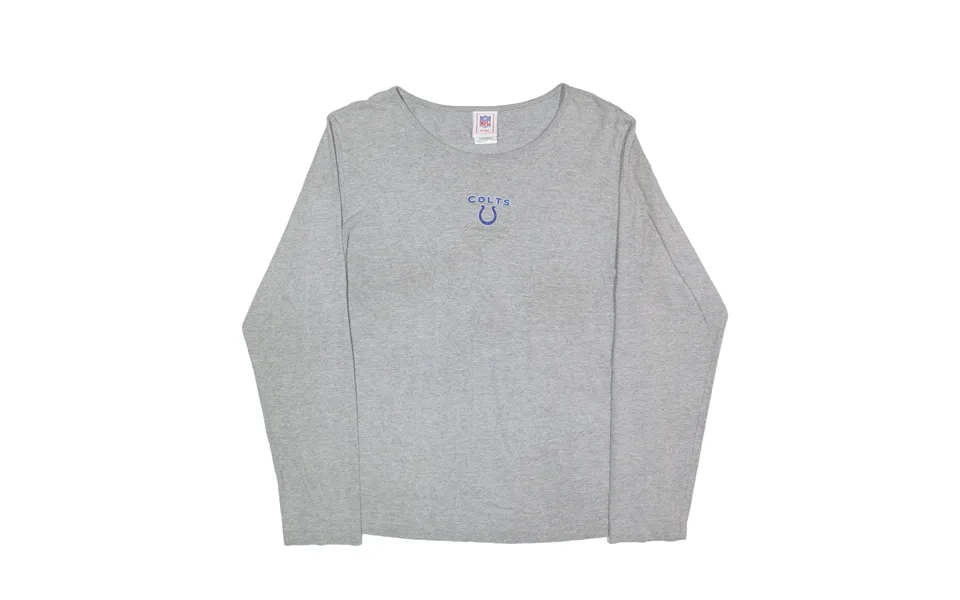 Nfl Indianapolis Colts Usa T-shirt Grey Long Sleeve Womens Xl