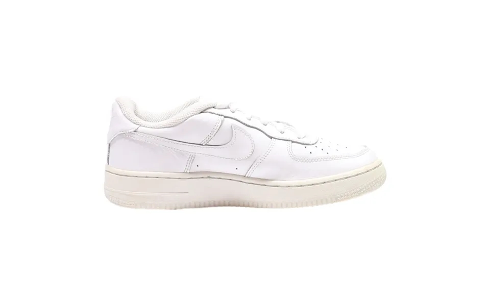 Nike Air Force 1 2021 Sneaker Trainers White Leather Boys Uk 4